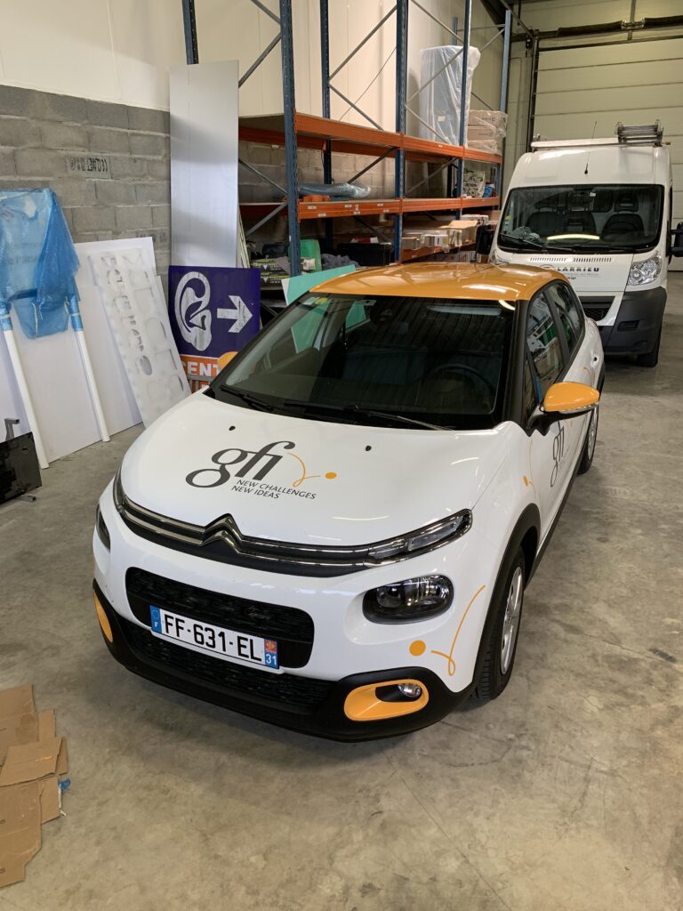 marquage véhicule Toulouse gfi