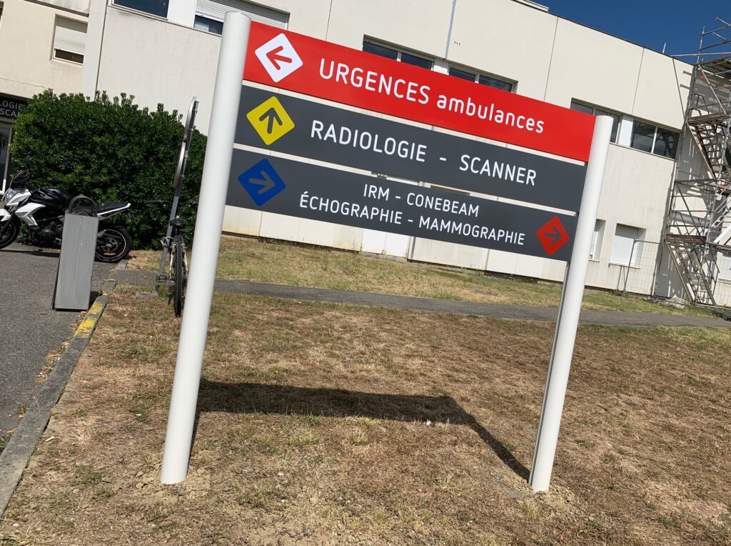 signalétique hôpital toulouse