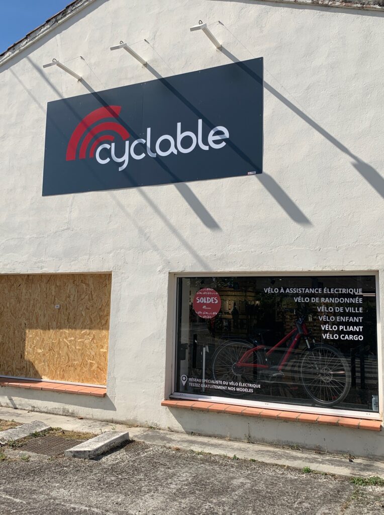 enseigne boutique colomiers