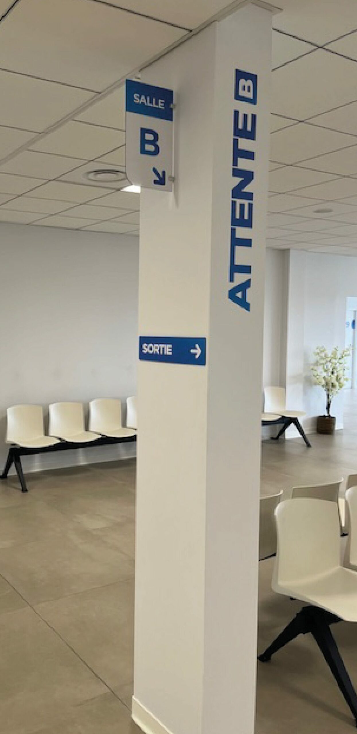 Signalétique clinique honoré cave