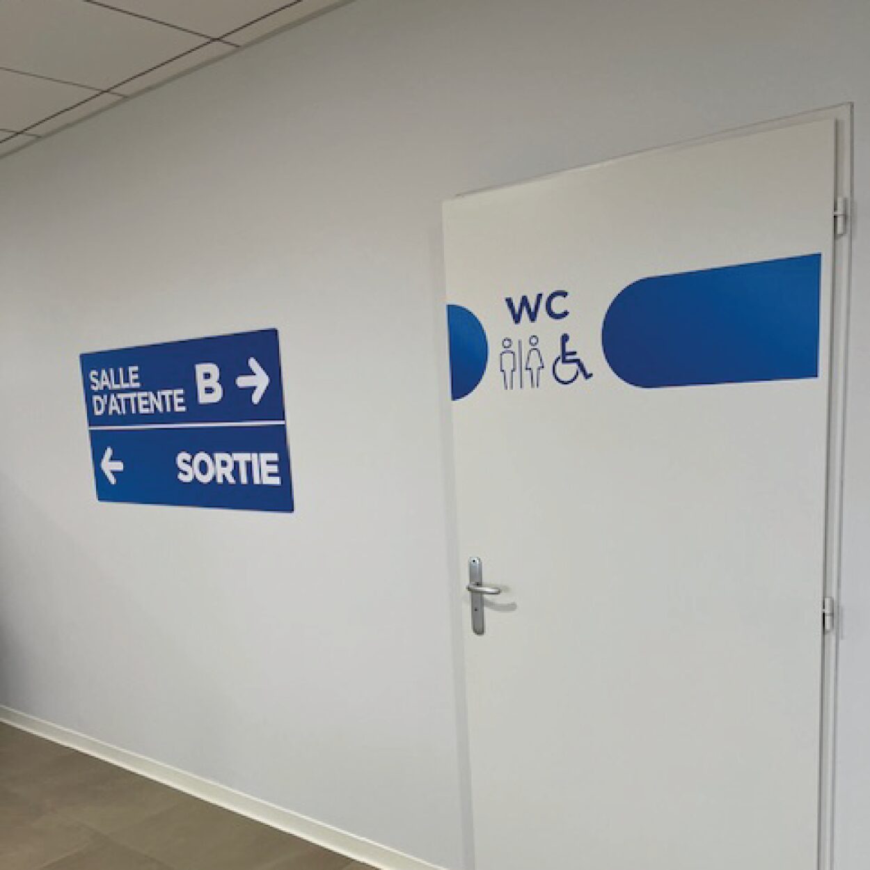 Signalétique clinique honoré cave