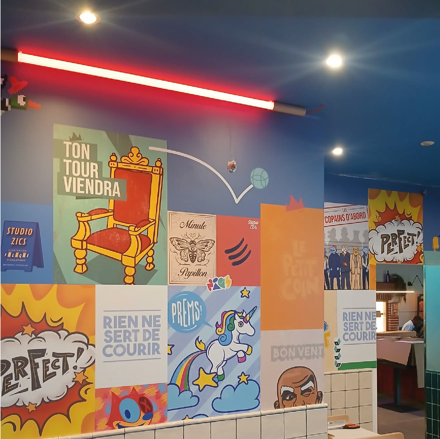 Décoration murale intérieure